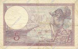 5 Francs FEMME CASQUÉE modifié FRANCE  1939 F.04.12 TTB