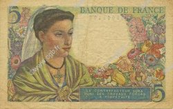 5 Francs BERGER FRANCE  1947 F.05.07 TB+