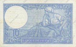 10 Francs MINERVE modifié FRANCE  1939 F.07.04 TTB