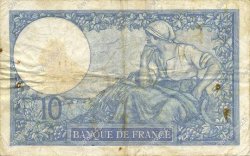 10 Francs MINERVE modifié FRANCE  1939 F.07.08 TB+