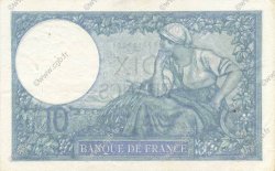10 Francs MINERVE modifié FRANKREICH  1940 F.07.21 VZ