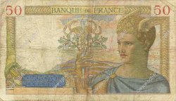 50 Francs CÉRÈS FRANCE  1936 F.17.23 B+