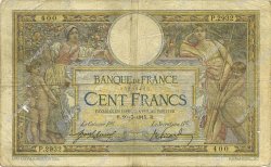 100 Francs LUC OLIVIER MERSON sans LOM FRANCE  1915 F.23.07 pr.B