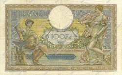 100 Francs LUC OLIVIER MERSON grands cartouches FRANCE  1924 F.24.02 TB à TTB