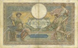 100 Francs LUC OLIVIER MERSON grands cartouches FRANCE  1925 F.24.03 B