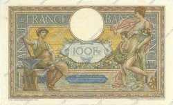 100 Francs LUC OLIVIER MERSON grands cartouches FRANCIA  1927 F.24.06 EBC