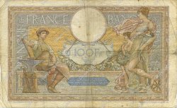 100 Francs LUC OLIVIER MERSON grands cartouches FRANCE  1937 F.24.16 B+