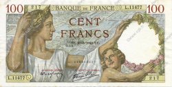 100 Francs SULLY FRANCE  1940 F.26.30 SUP+