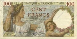 100 Francs SULLY FRANCE  1941 F.26.45 TTB