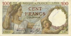 100 Francs SULLY FRANCE  1941 F.26.53 TTB
