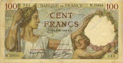 100 Francs SULLY FRANCE  1941 F.26.60 TB+