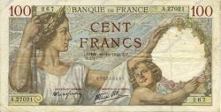 100 Francs SULLY FRANCE  1941 F.26.63 pr.TTB