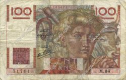 100 Francs JEUNE PAYSAN FRANCE  1946 F.28.05 TB