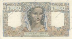 1000 Francs MINERVE ET HERCULE FRANCE  1945 F.41.07 SUP+