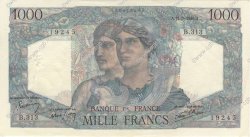 1000 Francs MINERVE ET HERCULE FRANCE  1946 F.41.16 SUP