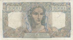 1000 Francs MINERVE ET HERCULE FRANCE  1950 F.41.31 B à TB