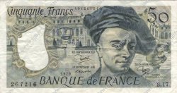 50 Francs QUENTIN DE LA TOUR FRANCE  1979 F.67.05 pr.TTB