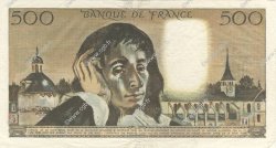 500 Francs PASCAL FRANCE  1968 F.71.02 SUP
