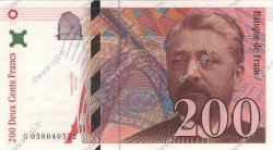 200 Francs EIFFEL FRANCE  1997 F.75.04b SUP+