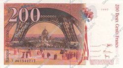 200 Francs EIFFEL FRANCE  1997 F.75.04b pr.NEUF