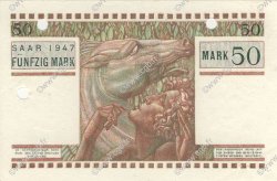 50 Mark SARRE Annulé FRANCE  1947 VF.48.01 SPL