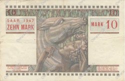 10 Mark SARRE FRANCE  1947 VF.47.01 SUP+