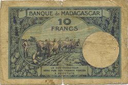 10 Francs MADAGASCAR  1926 P.036 B