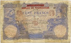 100 Francs Non émis MADAGASCAR  1893 P.034 AB