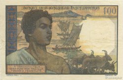 100 Francs - 20 Ariary MADAGASCAR  1961 P.052 SUP