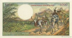 1000 Francs - 200 Ariary MADAGASCAR  1966 P.059a SUP+