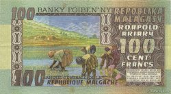 100 Francs - 20 Ariary MADAGASCAR  1974 P.063a SUP