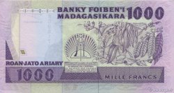1000 Francs - 200 Ariary MADAGASCAR  1988 P.072b SPL