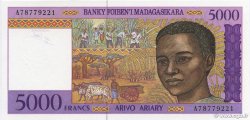 5000 Francs - 1000 Ariary MADAGASCAR  1994 P.078b NEUF