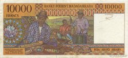 10000 Francs - 2000 Ariary MADAGASCAR  1994 P.079a TTB