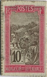10 Centimes MADAGASCAR  1916 P.017 SPL