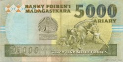 25000 Francs - 5000 Ariary MADAGASCAR  1988 P.074Aa SUP