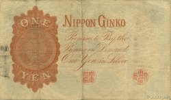 1 Yen JAPON  1889 P.026 TTB