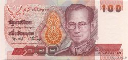 100 Baht THAÏLANDE  2002 P.097var NEUF