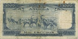 1000 Escudos ANGOLA  1962 P.096 TB