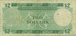 2 Dollars FIDJI  1968 P.060a TB