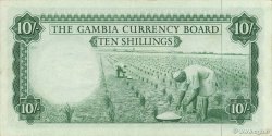 10 Shillings GAMBIE  1965 P.01a SUP à SPL