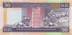 50 Dollars HONG KONG  1998 P.202d SPL