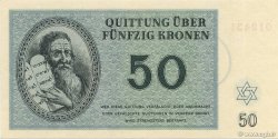 50 Kronen ISRAËL Terezin / Theresienstadt 1943 WW II.706 NEUF