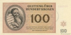 100 Kronen ISRAËL Terezin / Theresienstadt 1943 WW II.707 NEUF