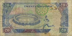 20 Shillings KENYA  1993 P.31a TB