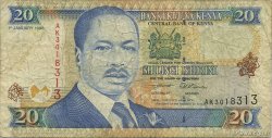 20 Shillings KENYA  1996 P.35a TB