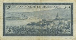 20 Francs LUXEMBOURG  1955 P.49a pr.TB