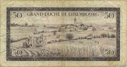 50 Francs LUXEMBOURG  1961 P.51a pr.TB