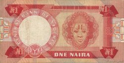 1 Naira NIGERIA  1980 P.19c TTB