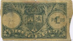 1 Peso PORTO RICO  1895 P.07b TB